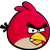 ภาพระบายสี Angry Birds