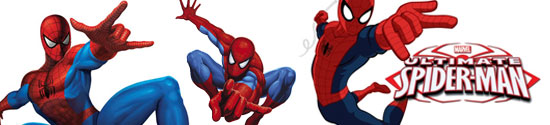ภาพระบายสี Spiderman สไปเดอร์แมน
