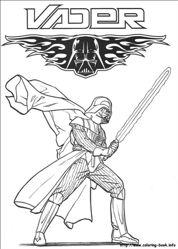 ภาพวาดระบายสีStar Wars 10