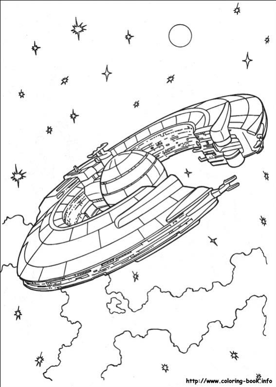 ภาพวาดระบายสีStar Wars 08