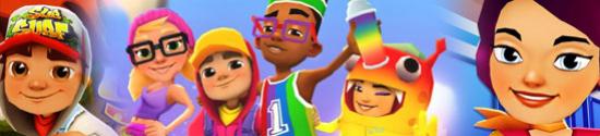 ระบายสี Subway Surfers