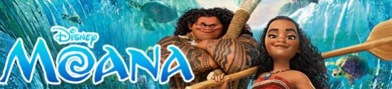 ภาพระบายสี Moana โมอาน่า