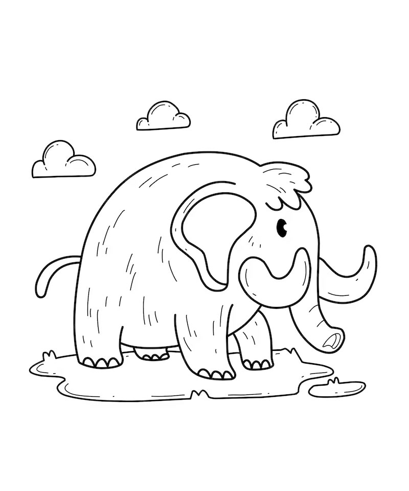 ช้างแมมมอธการ์ตูน