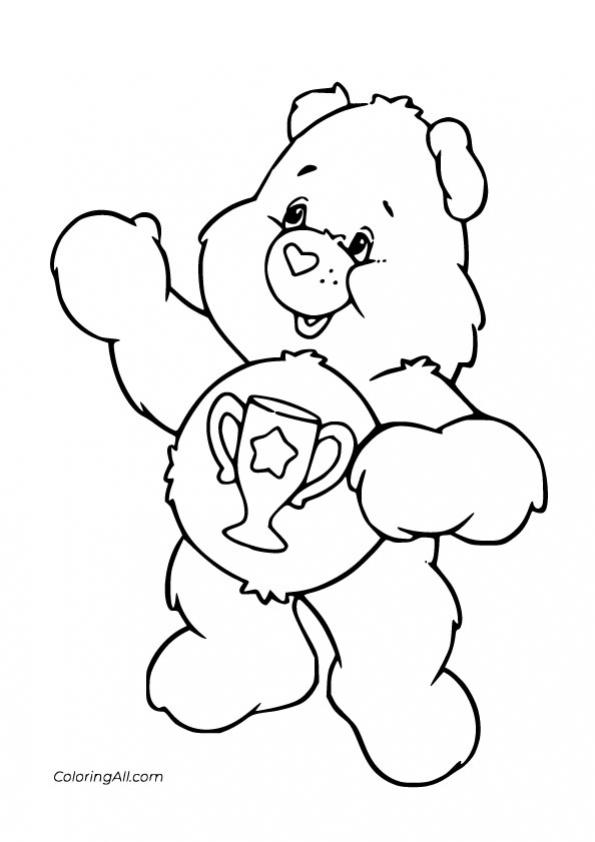 ภาพวาดระบายสีChamp-Bear