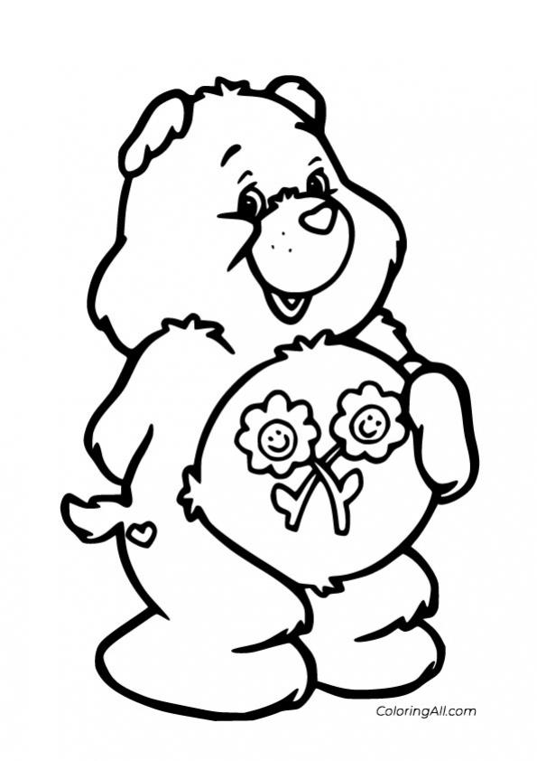 ภาพวาดระบายสีFriend-Bear