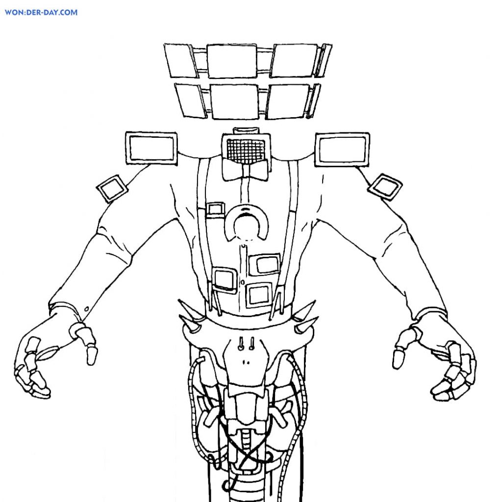 new ultimate titan tv man mecha boss