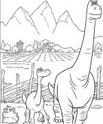 ภาพวาดระบายสีผจญภัยไดโนเสาร์เพื่อนรัก 12