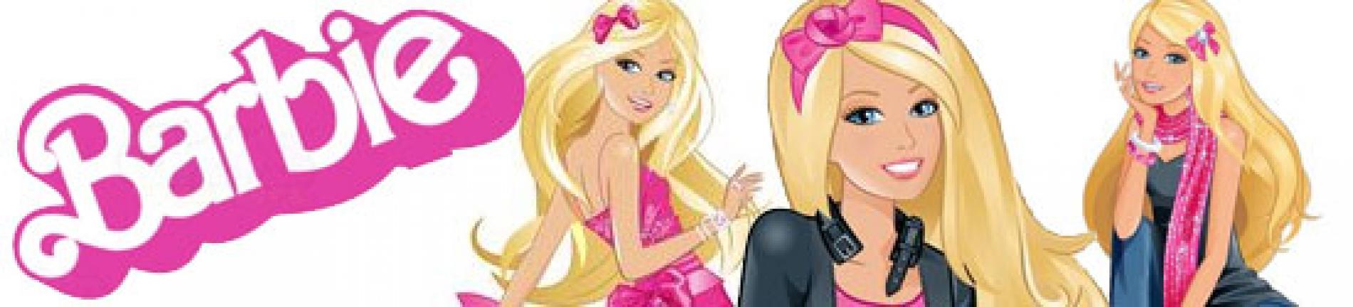 ภาพระบายสี Barbie ตุ๊กตาบาร์บี้