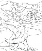 ภาพวาดระบายสีDinosaur 39