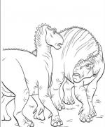 ภาพวาดระบายสีDinosaur 15