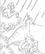 ภาพวาดระบายสีDinosaur 13