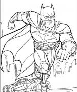 ภาพวาดระบายสีBatman 17