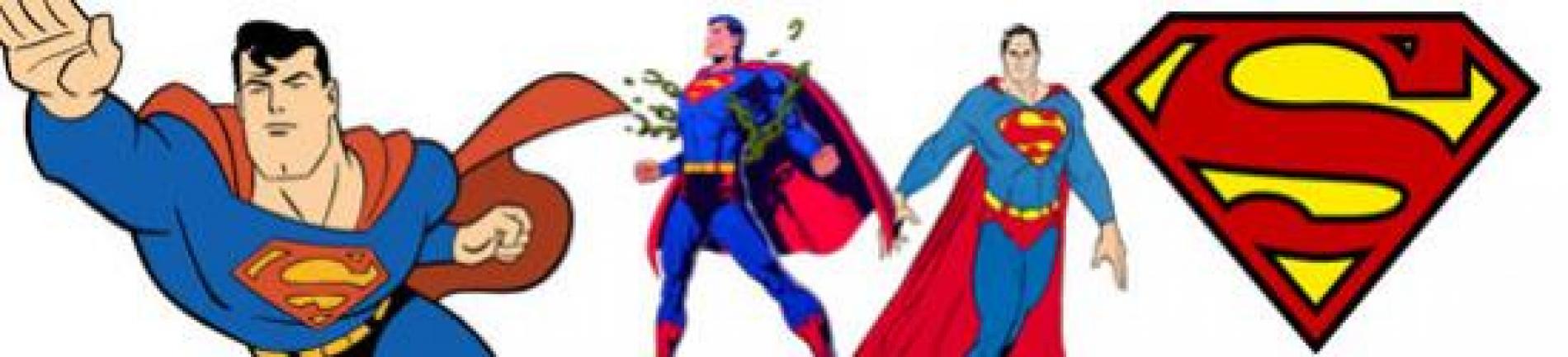 ภาพระบายสี Superman ซูเปอร์แมน