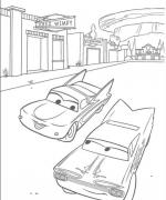 ภาพวาดระบายสีCars 08