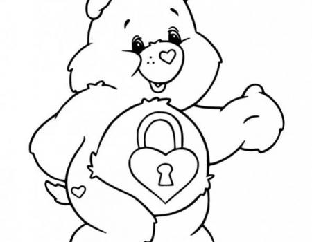 ภาพวาดระบายสีSecret-Bear